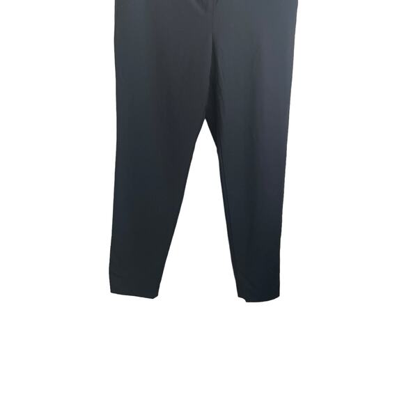 Talbots Women Pants 10 Black Straight Leg Lined Wool‎ Blend Capsule Workwear - Picture 6 of 8